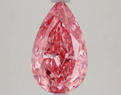 DovEggs 2.750ct Pear F.V.Pink VVS2-LAB GROWN DIAMOND-LEF132B12