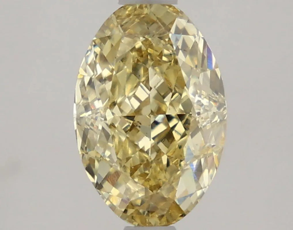 DovEggs 2.000ct Oval F.V.Yellow VS2-LAB GROWN DIAMOND-LKF03A57