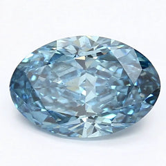 DovEggs 1.930ct Oval F.V.Blue SI1-LAB GROWN DIAMOND-LET25A9