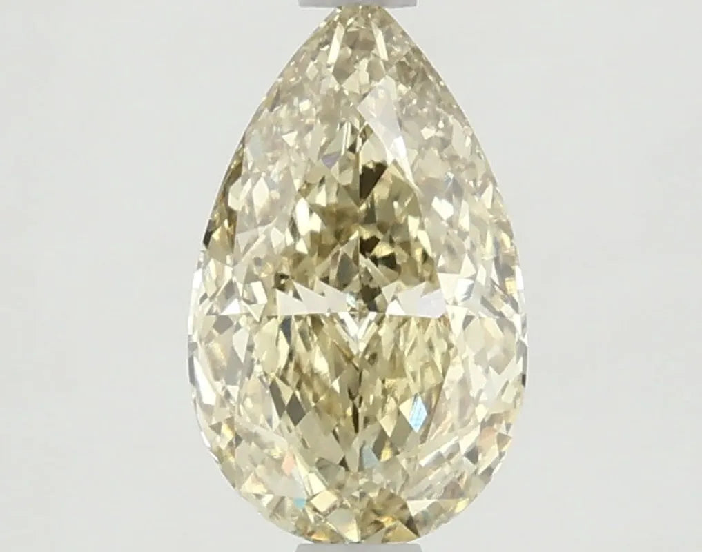 DovEggs 1.550ct Pear F.I.Yellow VS1-LAB GROWN DIAMOND-LKF06A48