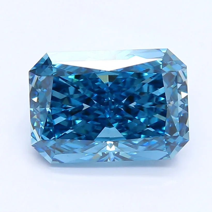 DovEggs 1.640ct Radiant F.V.Blue VS1-LAB GROWN DIAMOND-LEF72A32