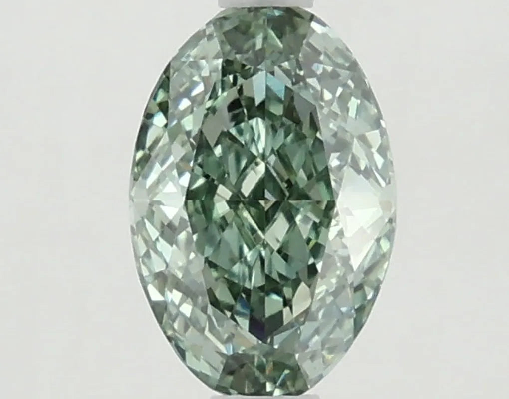 DovEggs 1.130ct Oval F.V.Green VS1-LAB GROWN DIAMOND-LKL05A14