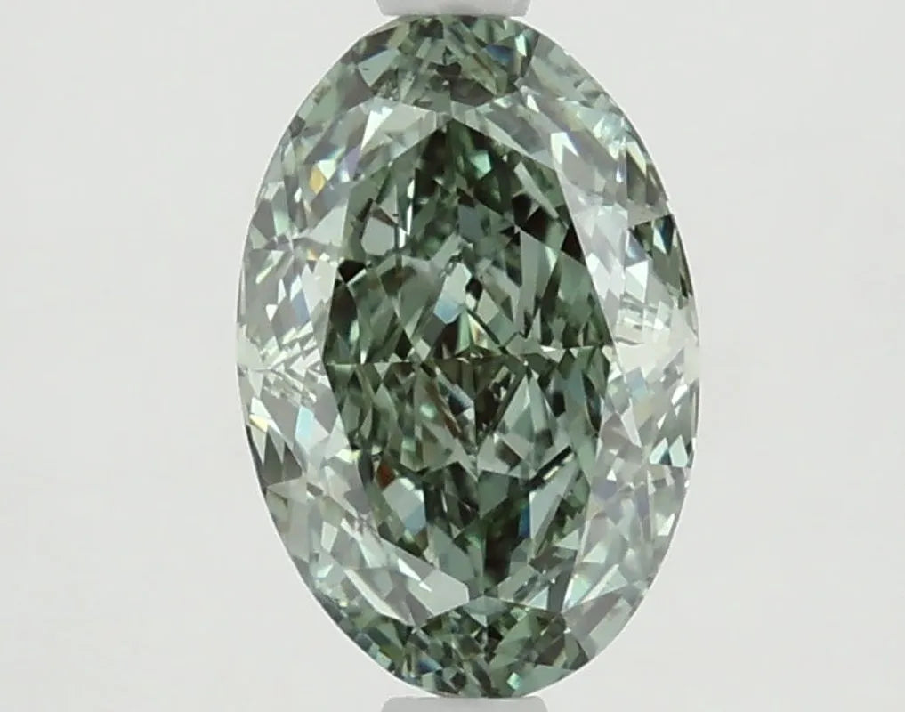 DovEggs 1.640ct Oval F.V.Green VS1-LAB GROWN DIAMOND-LFE80A47