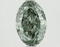 DovEggs 1.640ct Oval F.V.Green VS1-LAB GROWN DIAMOND-LFE80A47