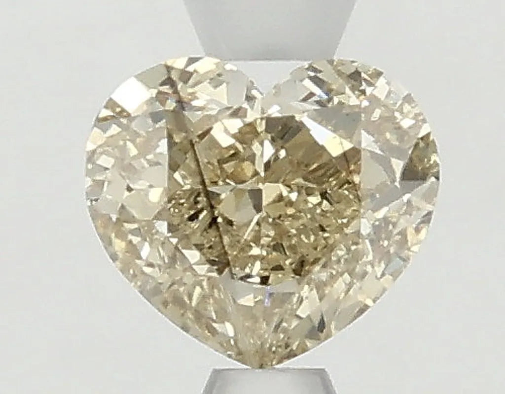 DovEggs 0.800ct Heart F.V.Yellow SI1-LAB GROWN DIAMOND-LKF04A81