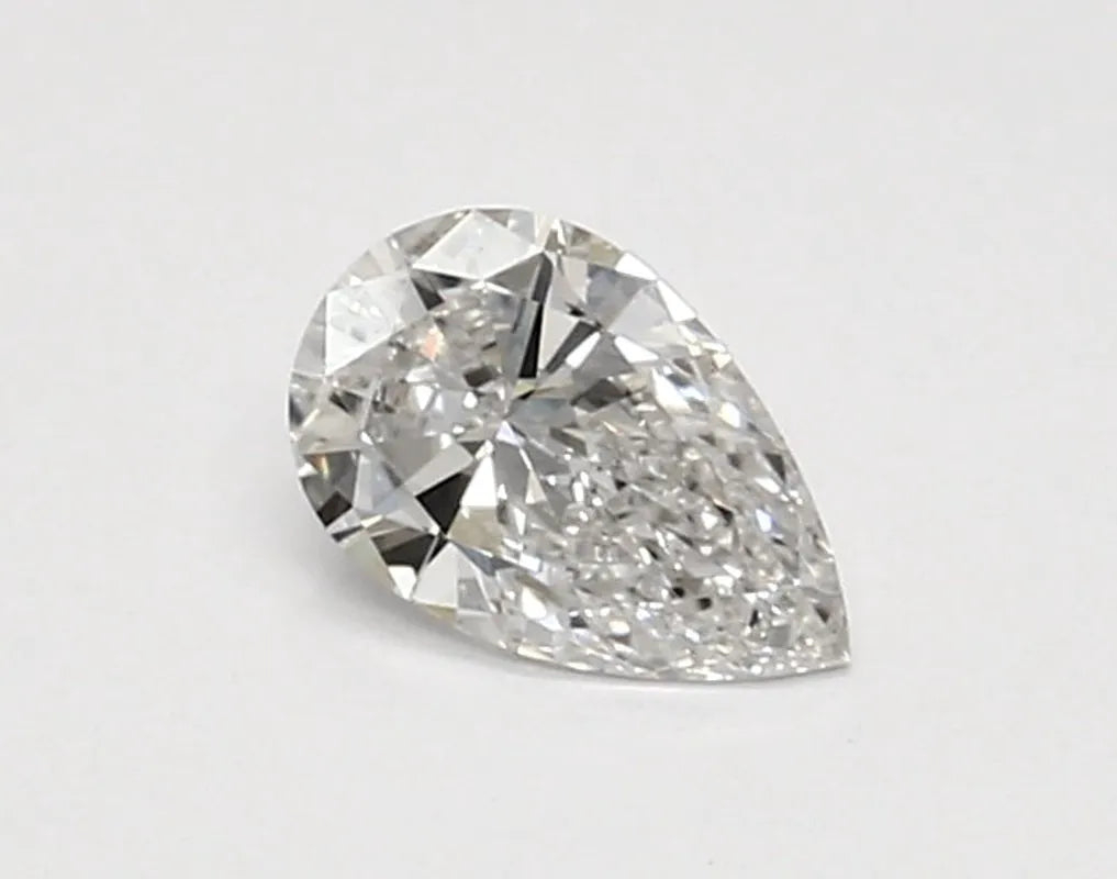 DovEggs 0.460ct Pear F VVS2-LAB GROWN DIAMOND-LET24D204