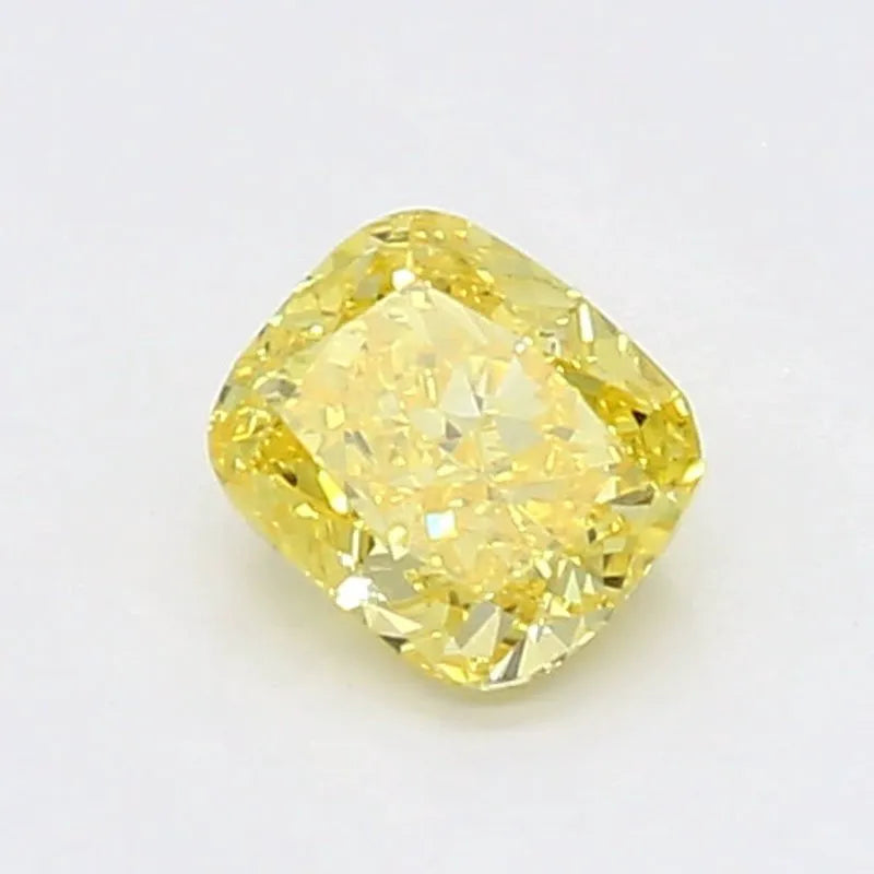 DovEggs 0.290ct Cushion F.V.Yellow VS1-LAB GROWN DIAMOND-LSJ02D14