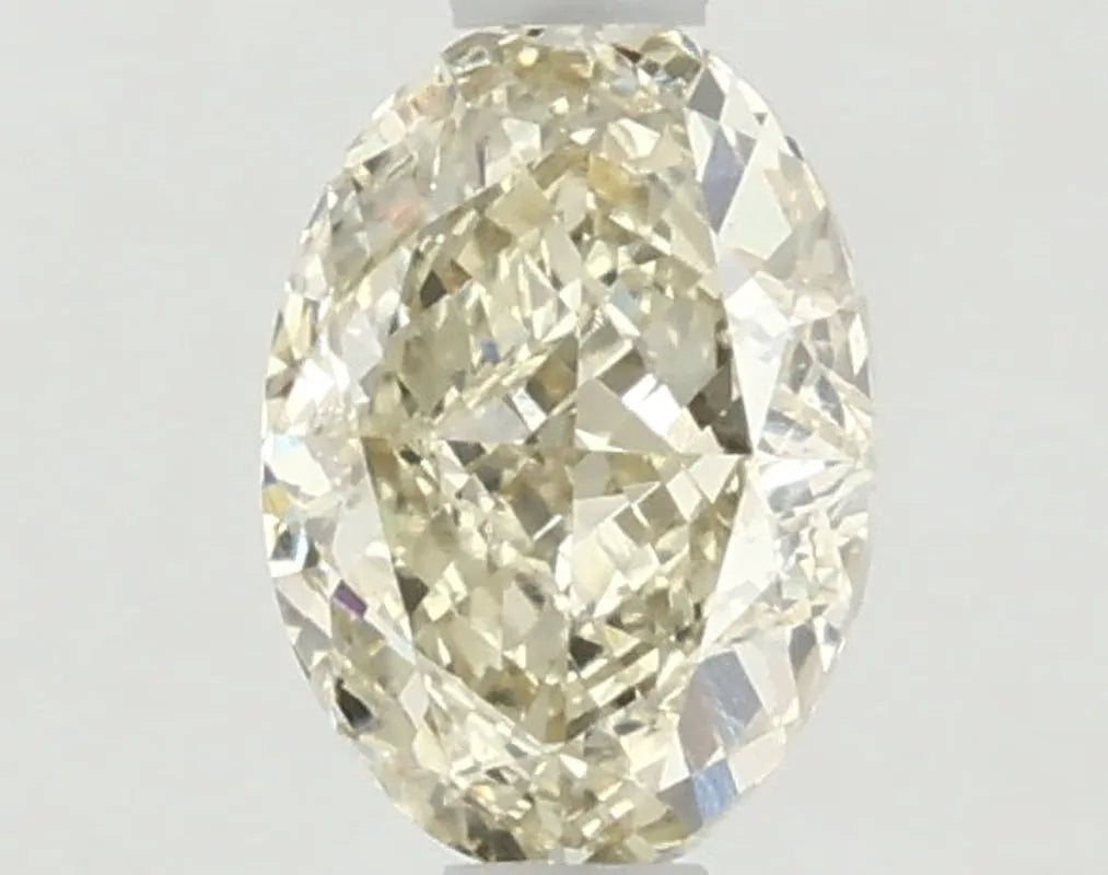 DovEggs 1.020ct Oval F.V.Yellow VS1-LAB GROWN DIAMOND-LKF03A55