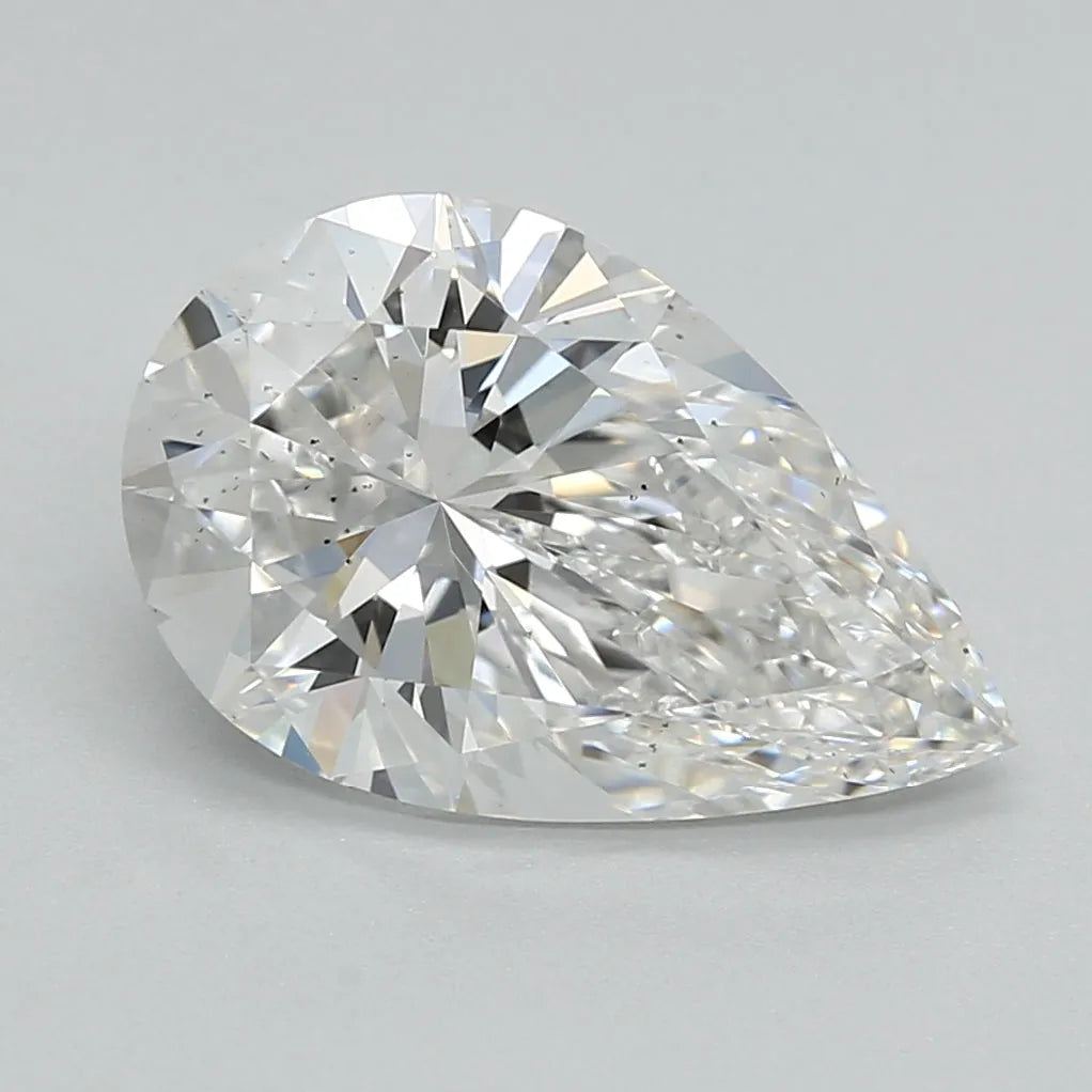 DovEggs 2.500ct Pear E SI1-LAB GROWN DIAMOND-LHD58A4