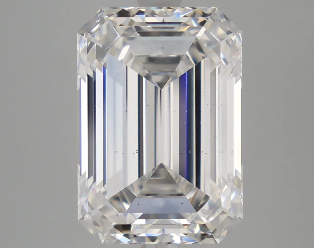 DovEggs 7.110ct Emerald F SI1-LAB GROWN DIAMOND-LHD48A6