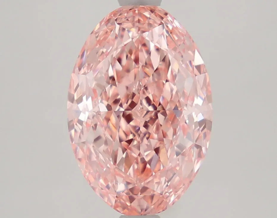 DovEggs 2.870ct Oval F.V.Pink VVS2-LAB GROWN DIAMOND-LFE71A33