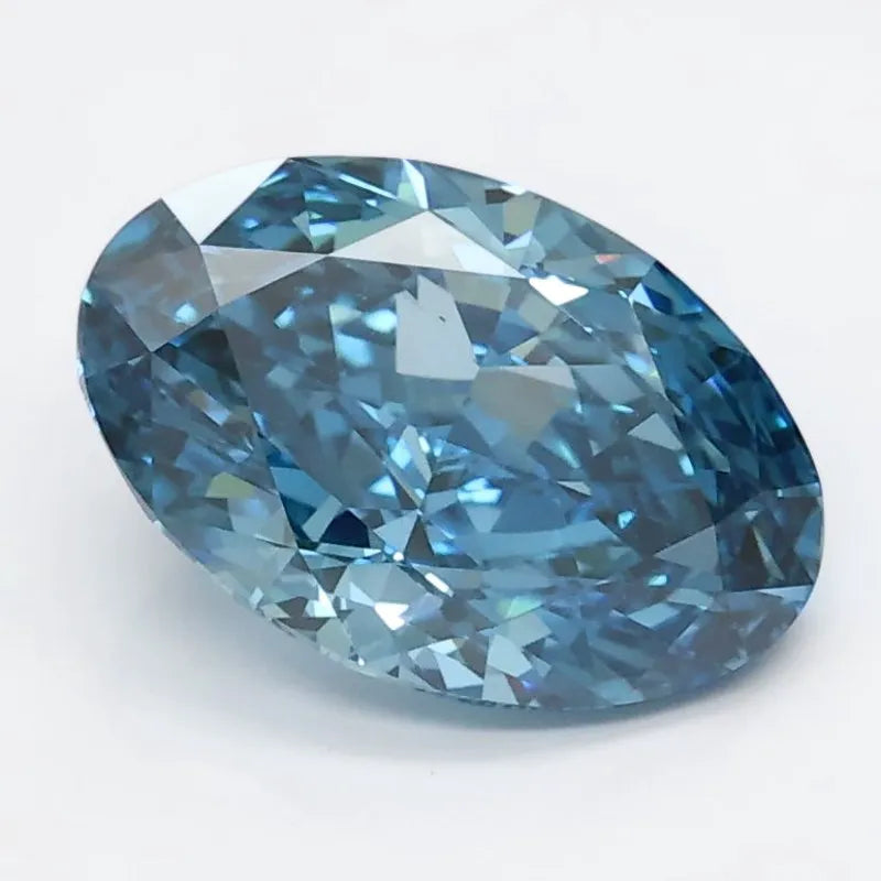 DovEggs 1.700ct Oval Blue VS1-LAB GROWN DIAMOND-LGS410466