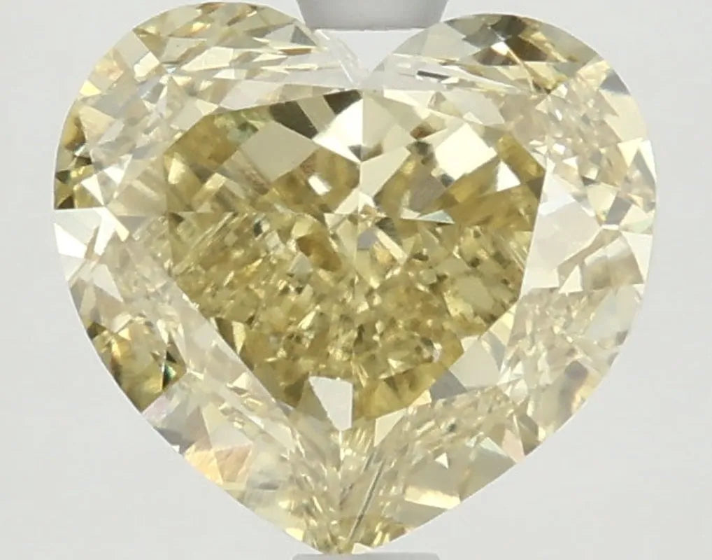 DovEggs 3.910ct Heart F.I.Yellow VVS2-LAB GROWN DIAMOND-LKF05A16
