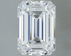 DovEggs 4.040ct Emerald F IF-LAB GROWN DIAMOND-LLA290D6