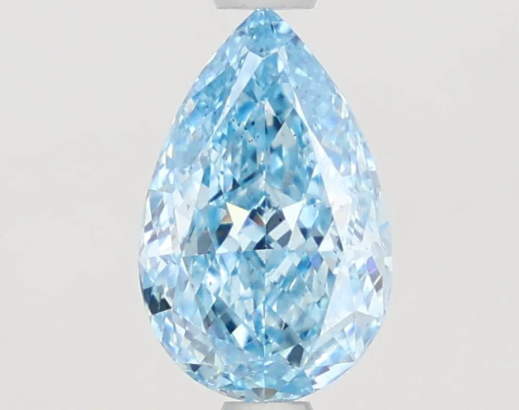 DovEggs 1.010ct Pear F.V.Blue SI1-LAB GROWN DIAMOND-LHD02A23