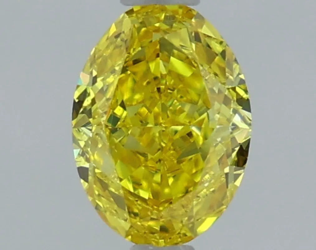 DovEggs 1.050ct Oval F.V.Yellow VVS2-LAB GROWN DIAMOND-LSJ04D3