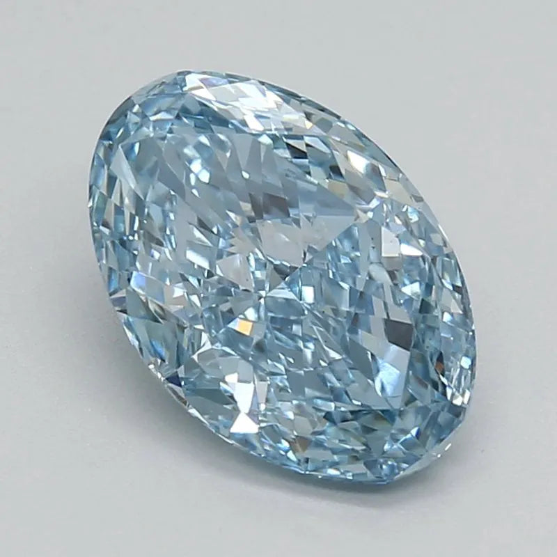 DovEggs 1.930ct Oval F.V.Blue VS1-LAB GROWN DIAMOND-LEK73A13