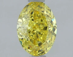 DovEggs 1.140ct Oval F.V.Yellow VVS2-LAB GROWN DIAMOND-LSJ05C9