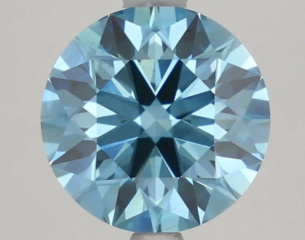 DovEggs 2.510ct Round F.V.Blue VS1-LAB GROWN DIAMOND-LAE103A15