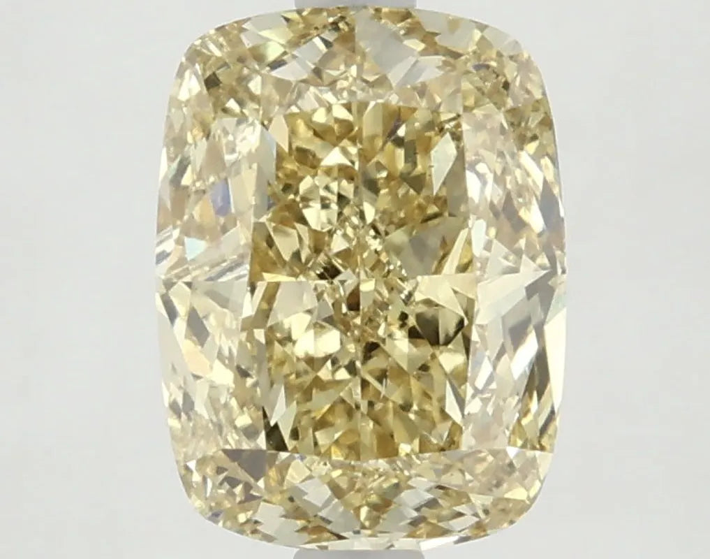 DovEggs 2.850ct Cushion F.I.Yellow VS2-LAB GROWN DIAMOND-LKF05A25