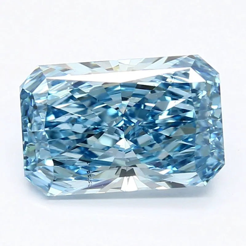 DovEggs 2.430ct Radiant F.V.Blue VS2-LAB GROWN DIAMOND-LET94H1
