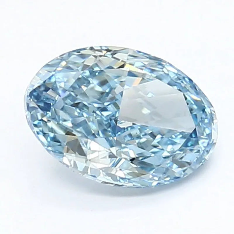 DovEggs 1.310ct Oval F.V.Blue VS1-LAB GROWN DIAMOND-LET101F9