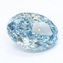 DovEggs 1.310ct Oval F.V.Blue VS1-LAB GROWN DIAMOND-LET101F9