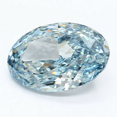 DovEggs 5.430ct Oval F.V.Blue VS1-LAB GROWN DIAMOND-LHG30KT1