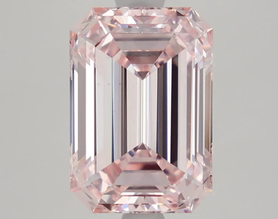 DovEggs 3.540ct Emerald F.I.Pink VS1-LAB GROWN DIAMOND-LHDD01A13