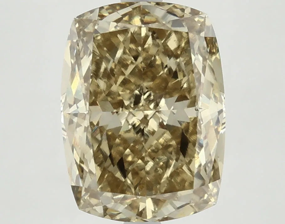DovEggs 4.790ct Cushion F.V.Yellow VS1-LAB GROWN DIAMOND-LKJ06A4