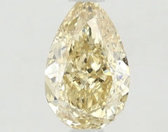 DovEggs 1.040ct Pear F.V.Yellow VVS2-LAB GROWN DIAMOND-LKJ13A123