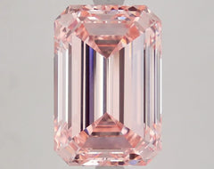 DovEggs 5.030ct Emerald F.I.Pink VS1-LAB GROWN DIAMOND-LFE70A1