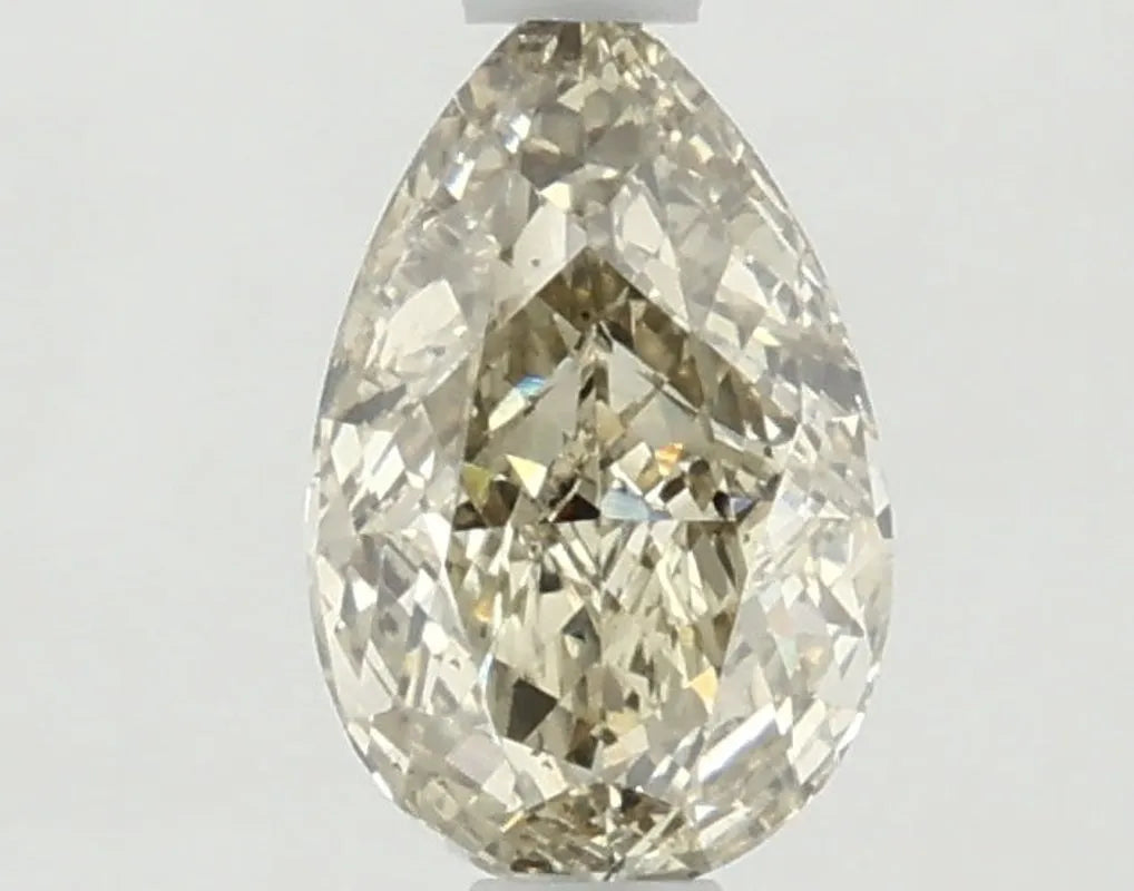 DovEggs 0.950ct Pear F.V.Yellow VS2-LAB GROWN DIAMOND-LKF03A124