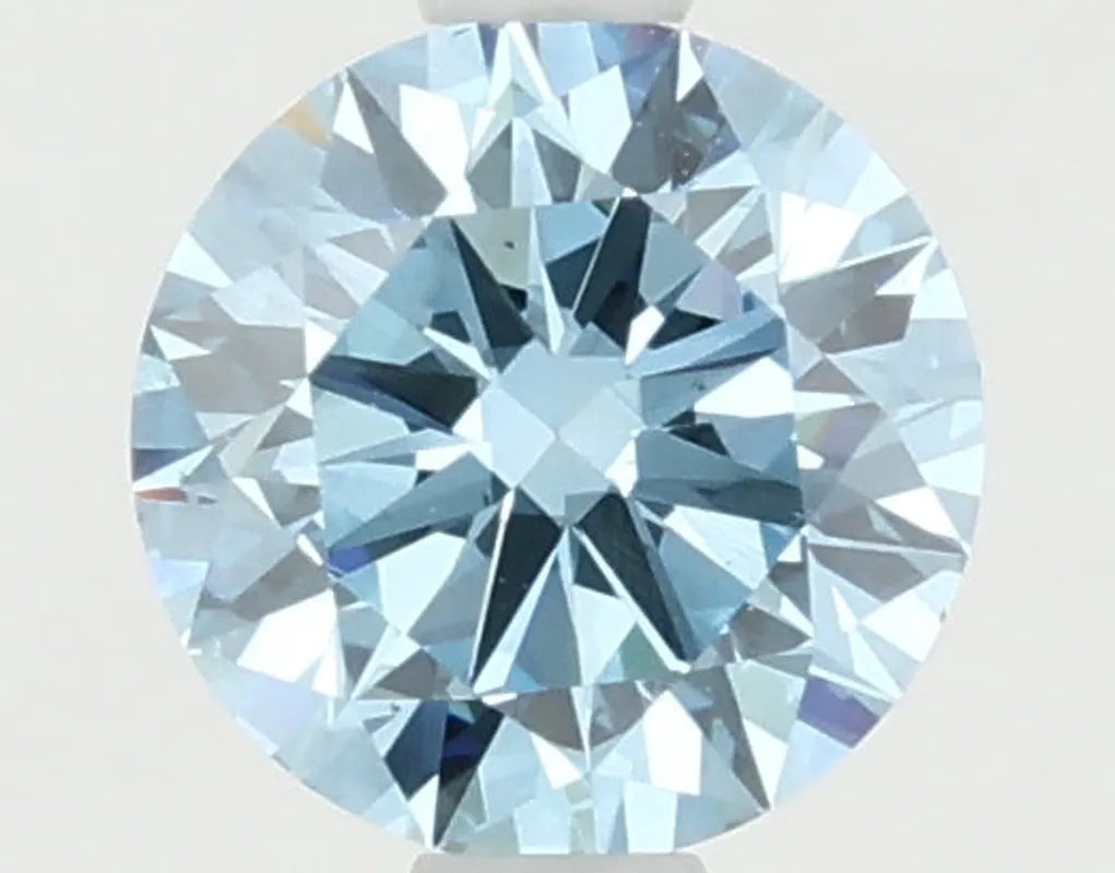 DovEggs 1.000ct Round F.V.Blue SI1-LAB GROWN DIAMOND-LRJ25A10
