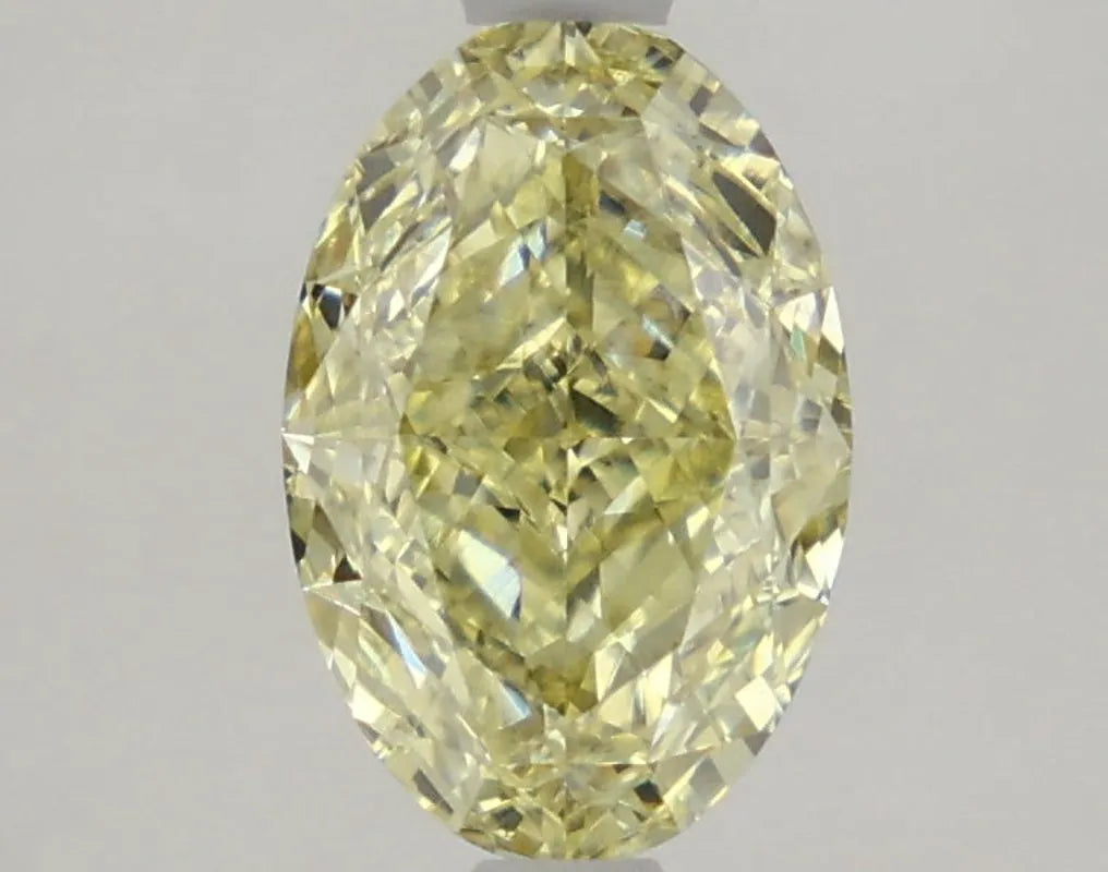 DovEggs 1.770ct Oval F.Yellow VS1-LAB GROWN DIAMOND-LKJ03A8