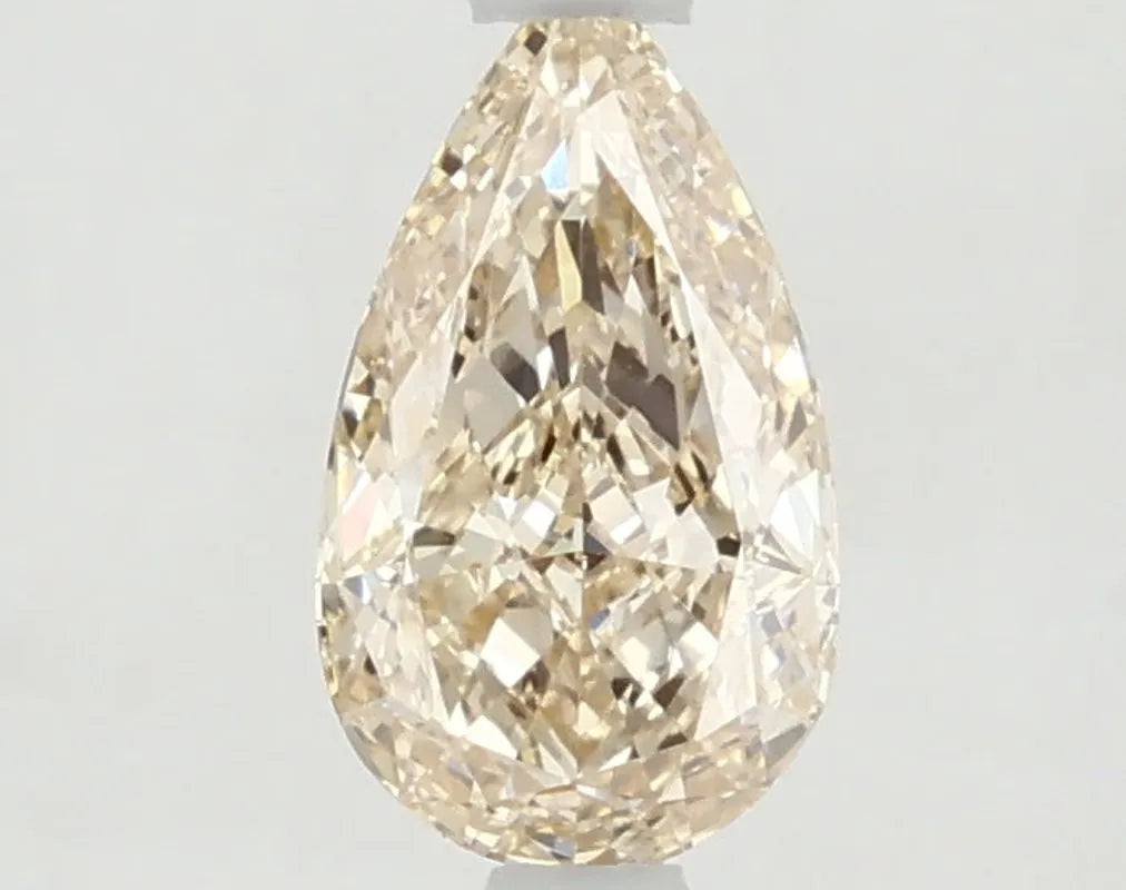 DovEggs 1.050ct Pear F.V.Yellow VS1-LAB GROWN DIAMOND-LKL03A29