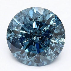 DovEggs 2.460ct Round F.V.Blue I1-LAB GROWN DIAMOND-LGS301828