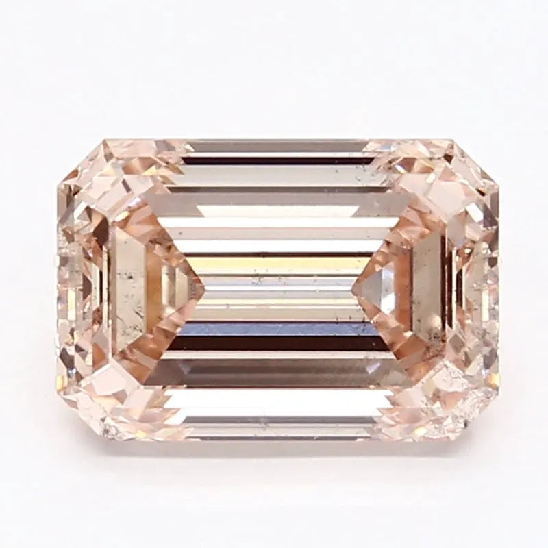 DovEggs 2.190ct Emerald F.I.Pink SI1-LAB GROWN DIAMOND-LGS306221