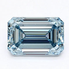 DovEggs 1.620ct Emerald F.I.Blue VS2-LAB GROWN DIAMOND-LET97B221