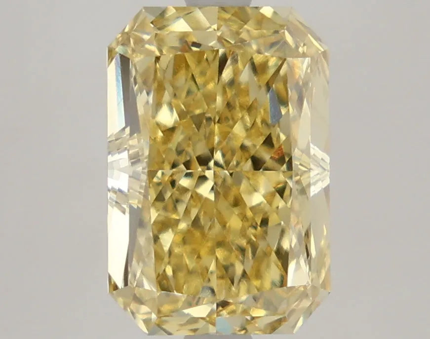 DovEggs 3.530ct Radiant F.I.Yellow VS1-LAB GROWN DIAMOND-LKJ11A15