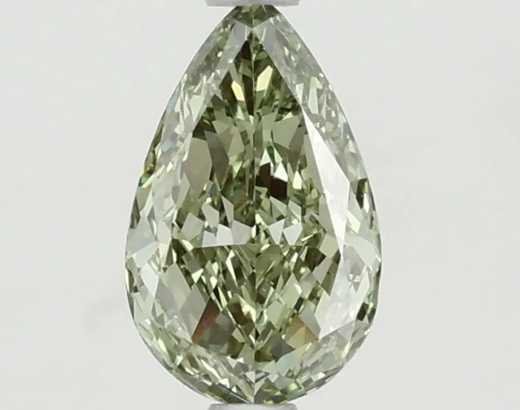 DovEggs 1.010ct Pear F.V.Green VS1-LAB GROWN DIAMOND-LFE78A162