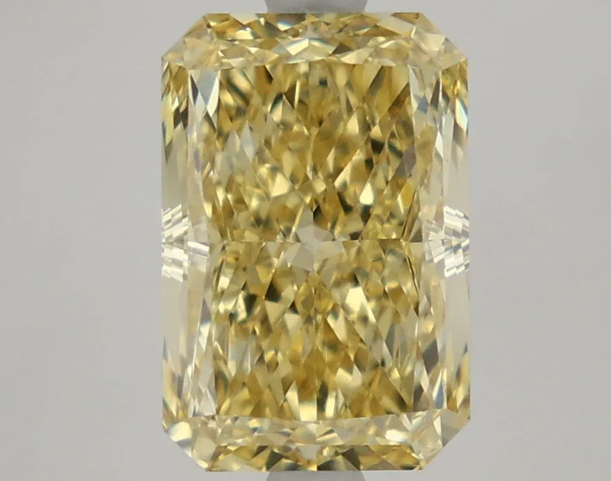 DovEggs 3.540ct Radiant F.I.Yellow VS1-LAB GROWN DIAMOND-LKJ08A7
