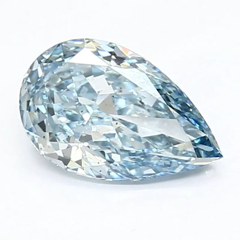 DovEggs 1.170ct Pear F.V.Blue SI1-LAB GROWN DIAMOND-LET116E7