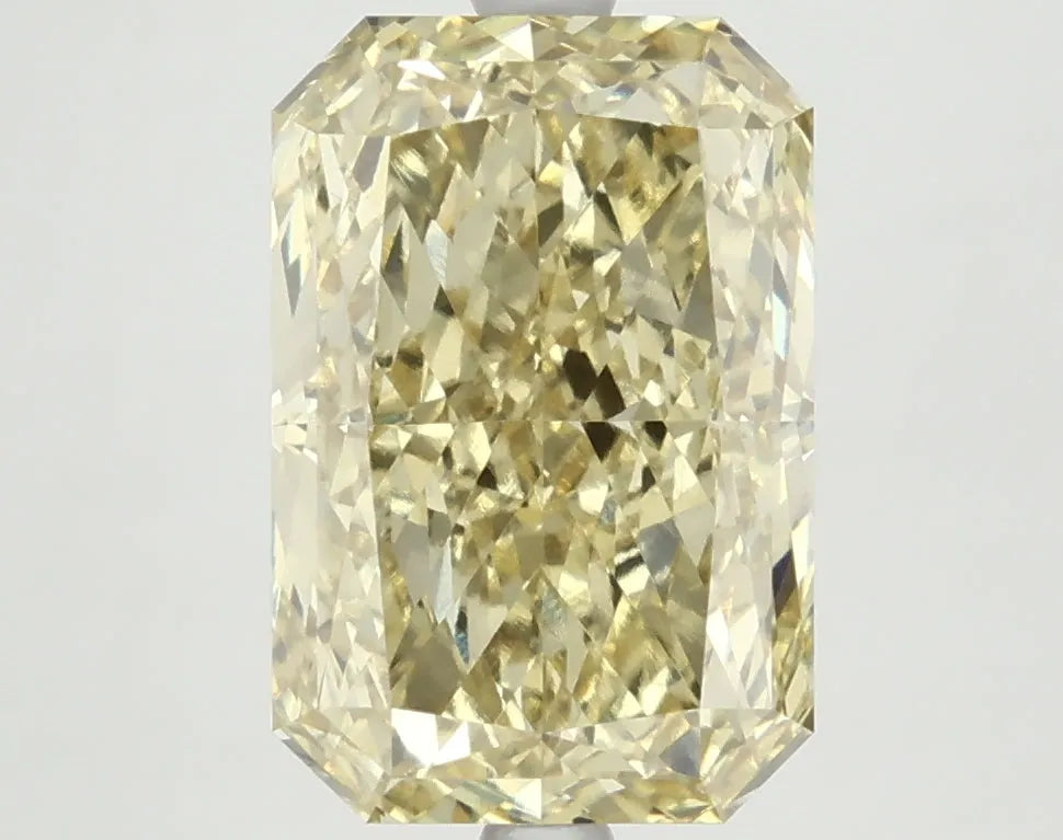 DovEggs 4.870ct Radiant F.I.Yellow VVS2-LAB GROWN DIAMOND-LKJ13A12