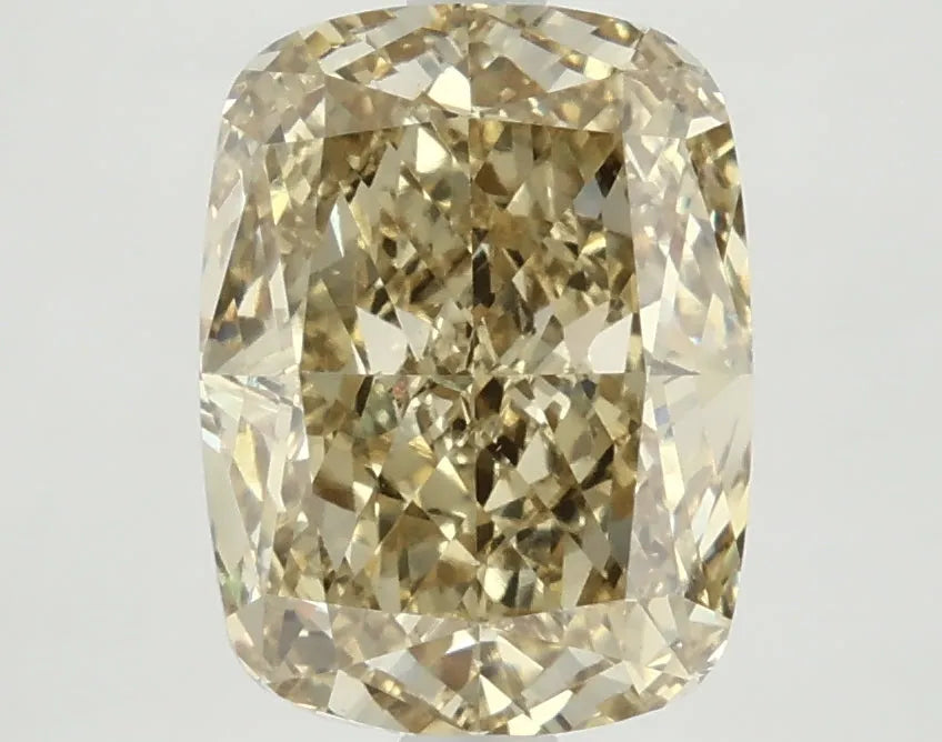 DovEggs 4.180ct Cushion F.V.Yellow VS1-LAB GROWN DIAMOND-LKJ10A10