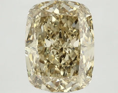 DovEggs 4.180ct Cushion F.V.Yellow VS1-LAB GROWN DIAMOND-LKJ10A10