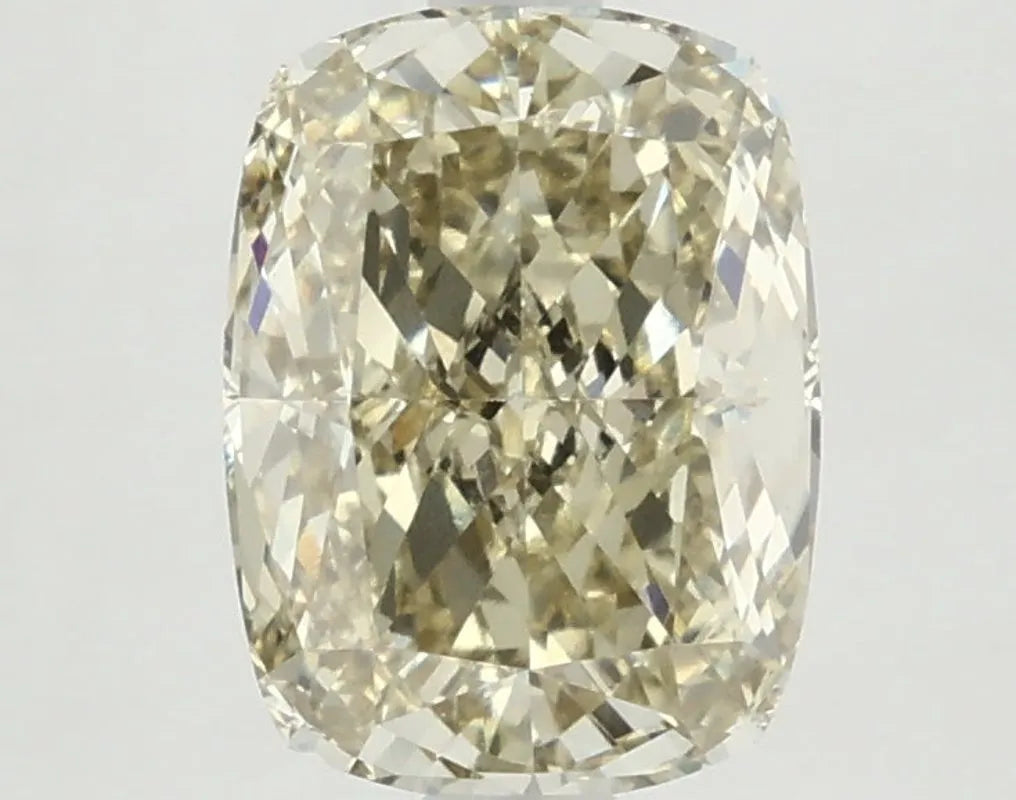 DovEggs 2.820ct Cushion F.V.Yellow VS1-LAB GROWN DIAMOND-LKJ07A44