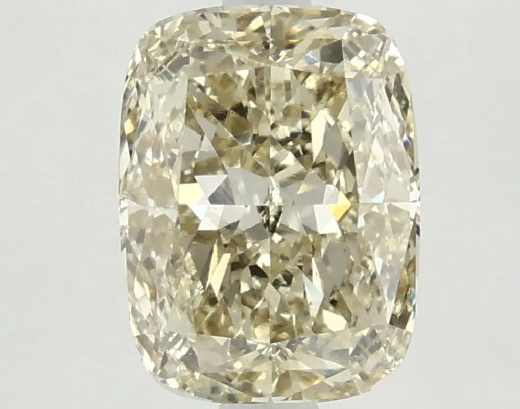 DovEggs 2.560ct Cushion F.V.Yellow VS1-LAB GROWN DIAMOND-LKJ07A45