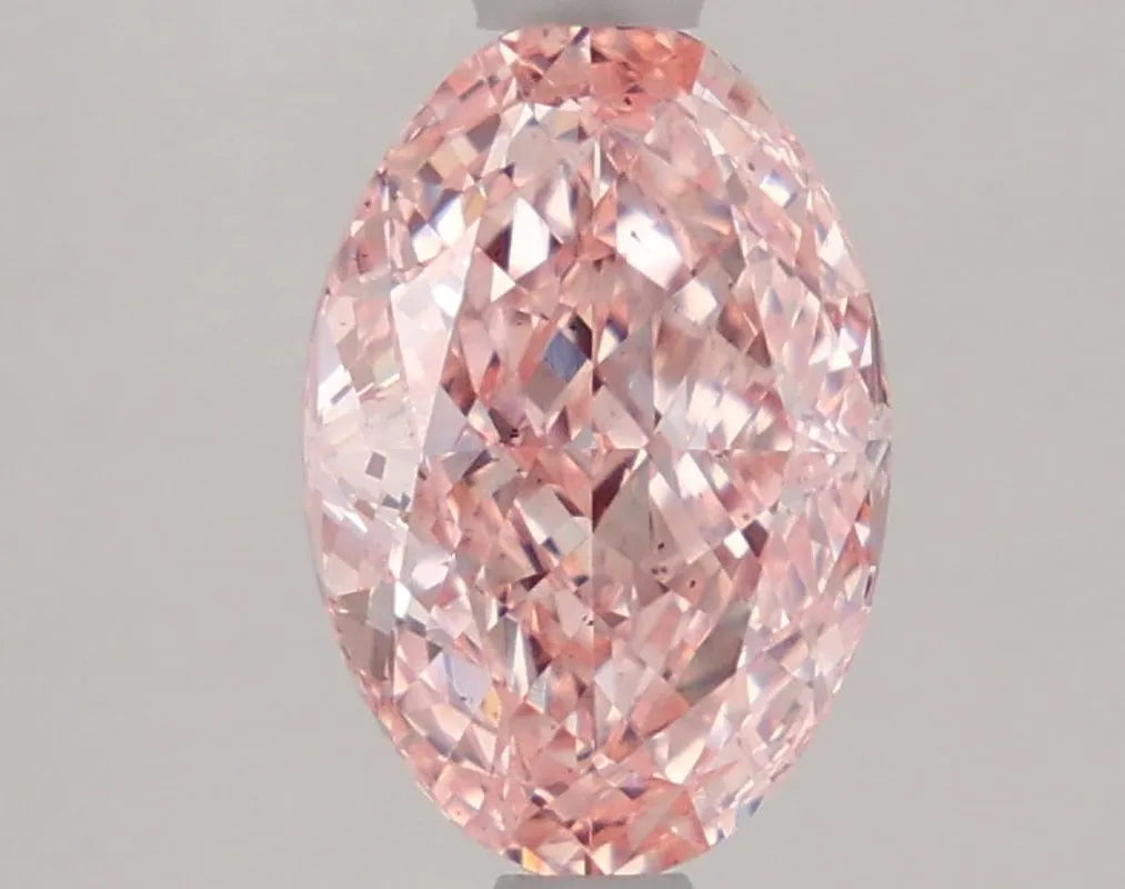 DovEggs 1.800ct Oval F.V.Pink SI1-LAB GROWN DIAMOND-LHD92A22