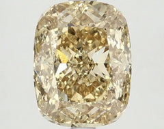 DovEggs 3.050ct Cushion F.V.Yellow VS1-LAB GROWN DIAMOND-LKJ12A112